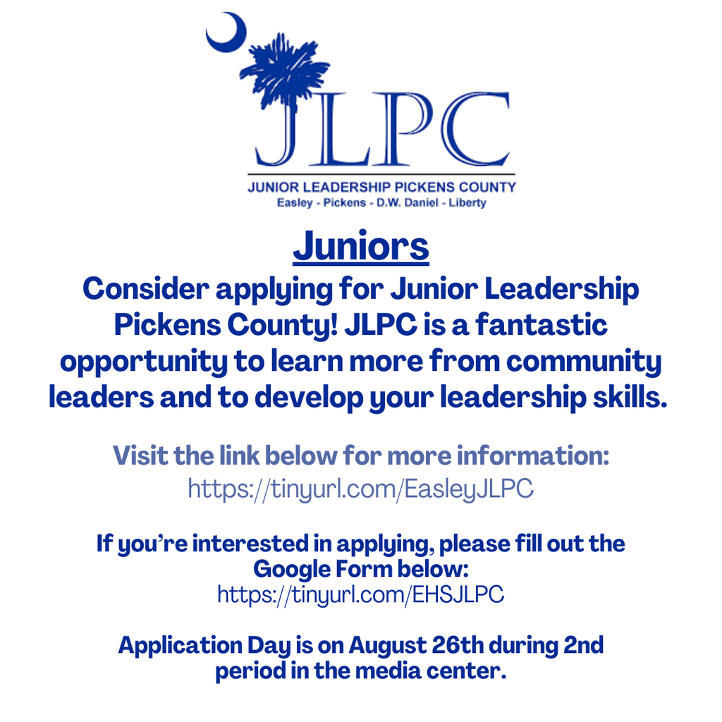JLPC Application Day is on August 26th