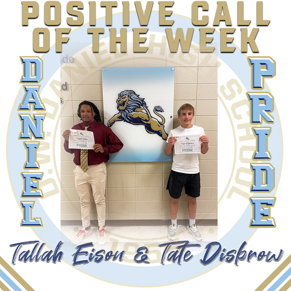 Positive Call of the Week 8/22