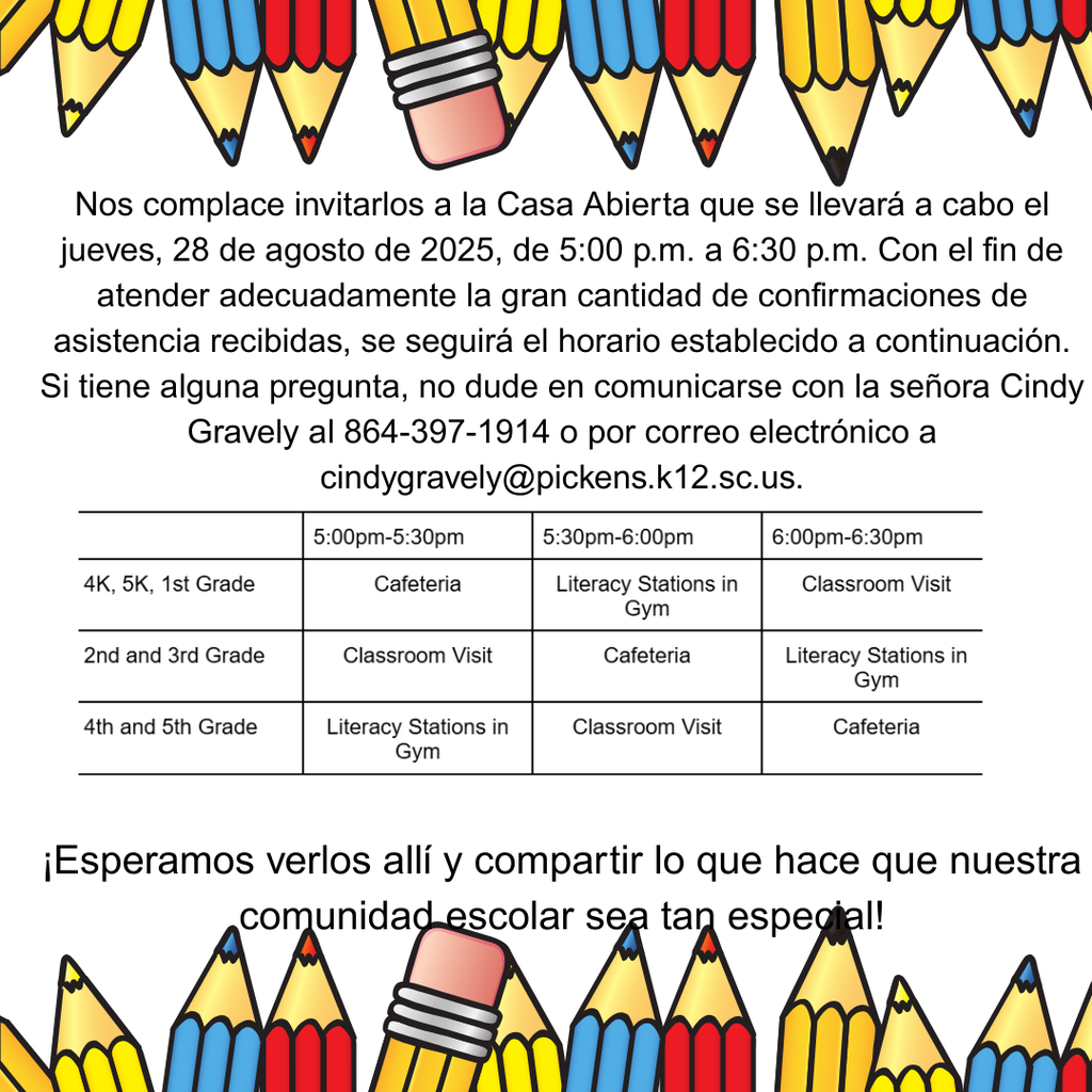 Open House Spanish