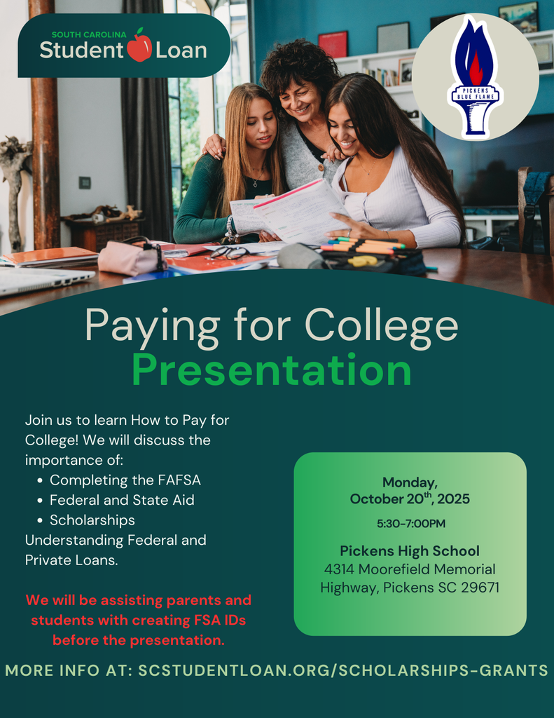Paying for College Event Flyer