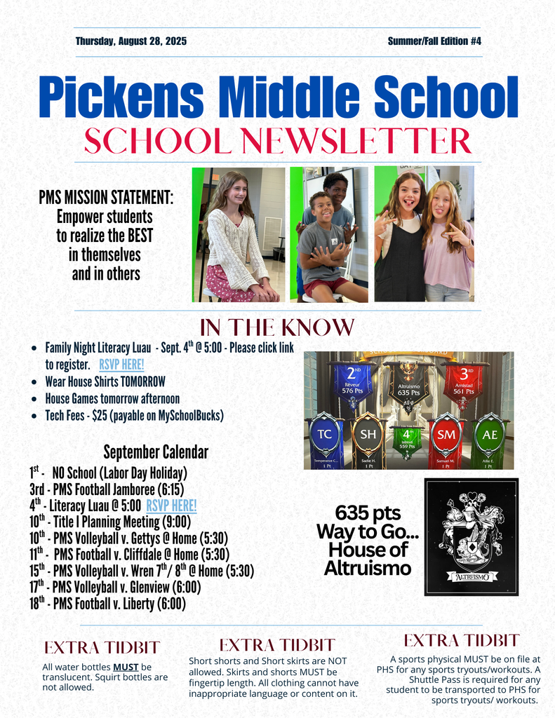 Thursday Tidbits