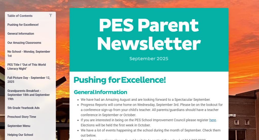 September Newsletter