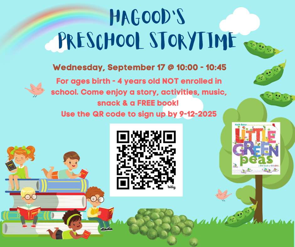 Preschool Story Time September 17 2025