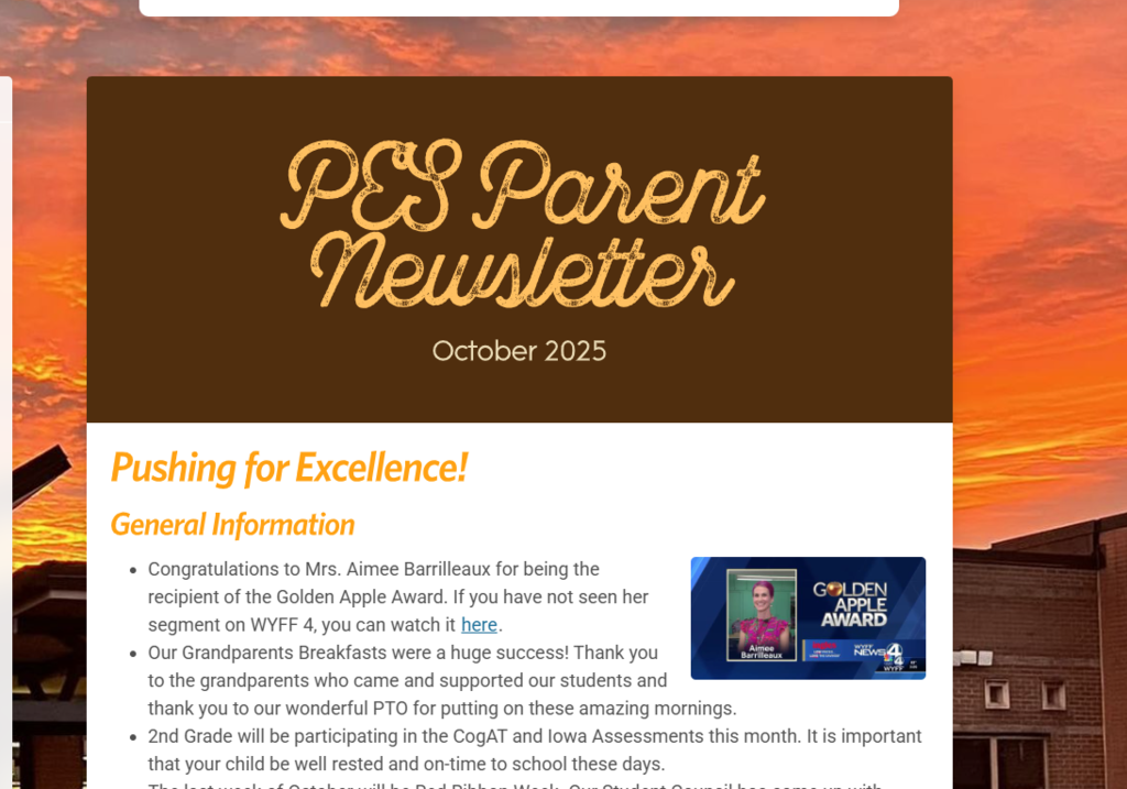 Oct Newsletter