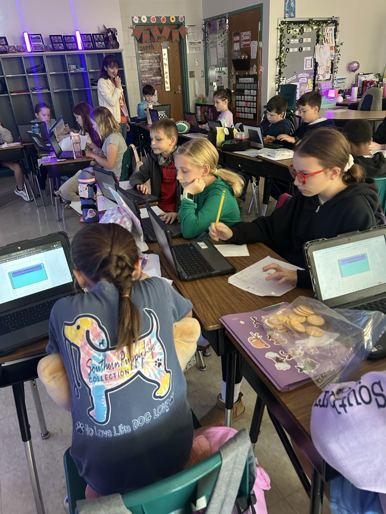 working hard showing our math work