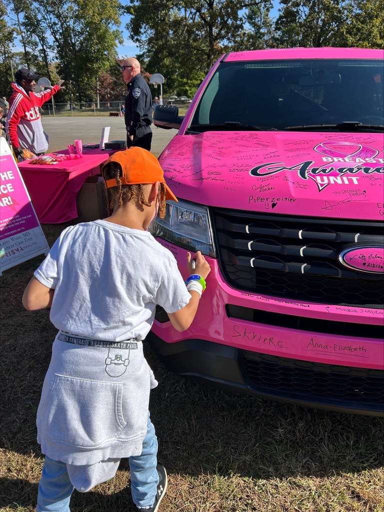 The Easley Pink Patrol Car was a hit
