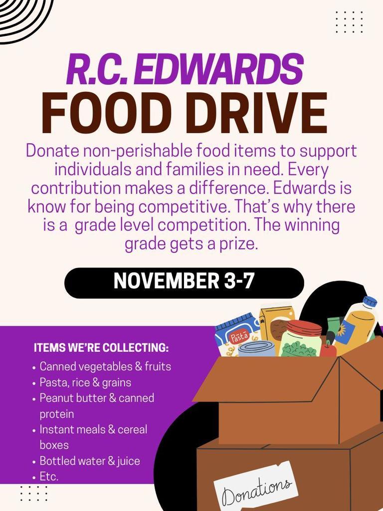 RCE Food Drive