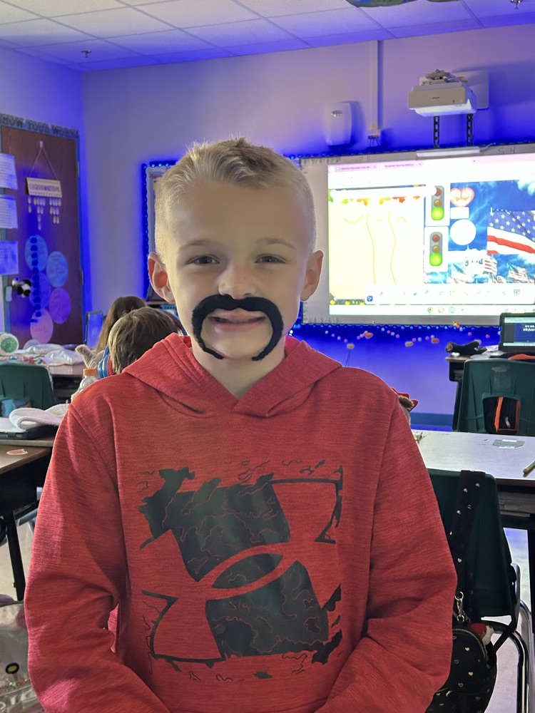 4th grade mustache 