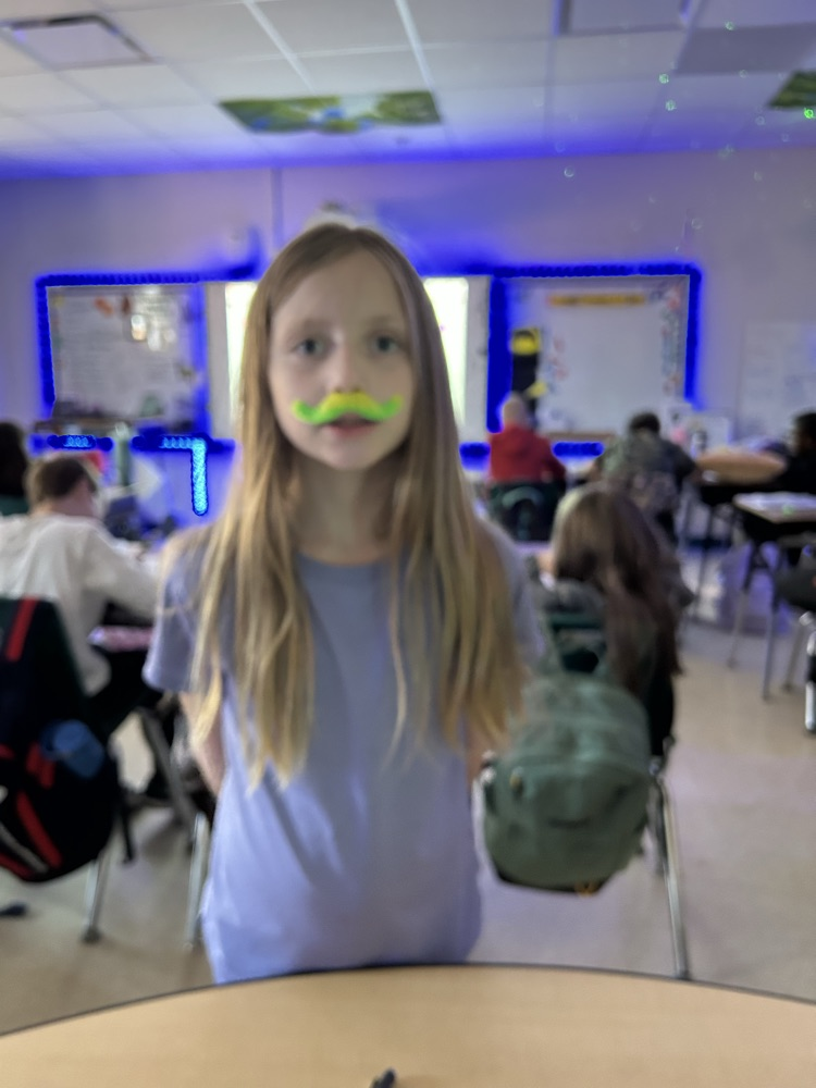 4th grade mustache