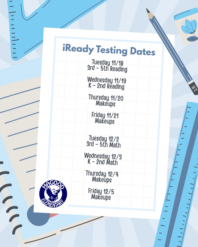 Winter IReady Dates