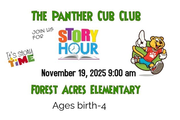 November Panther Cub Club