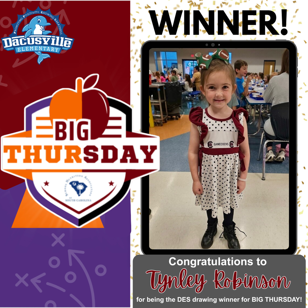 BIG THURSDAY Winner!