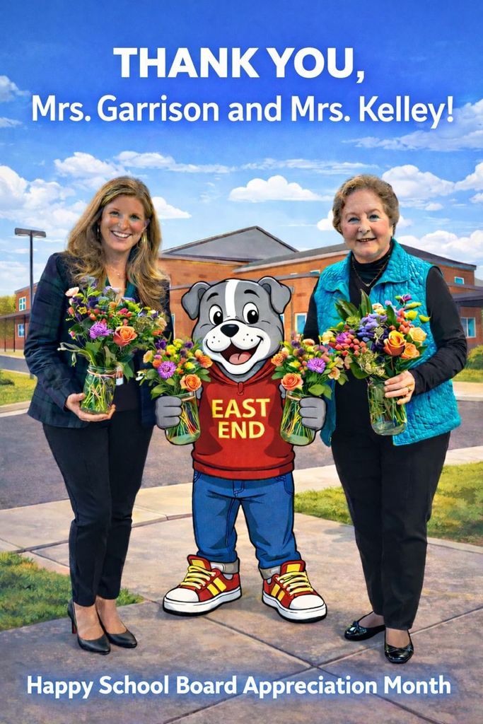 Happy School Board Appreciation Month - Mrs. Garrison and Mrs. Kelley