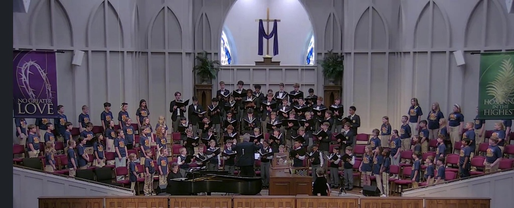 Students perform with Georgia Boys Choir