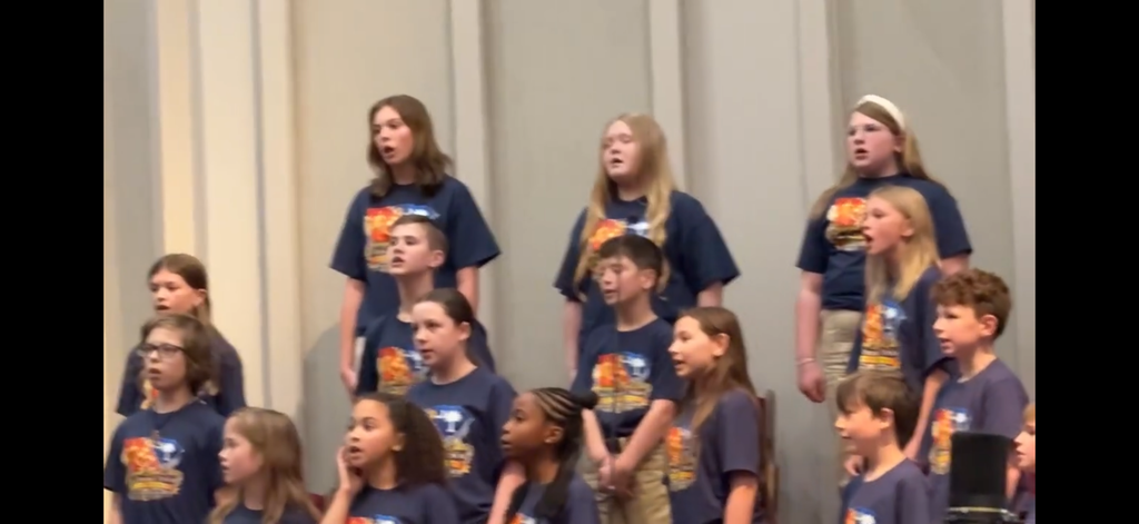 Students perform with Georgia Boys Choir