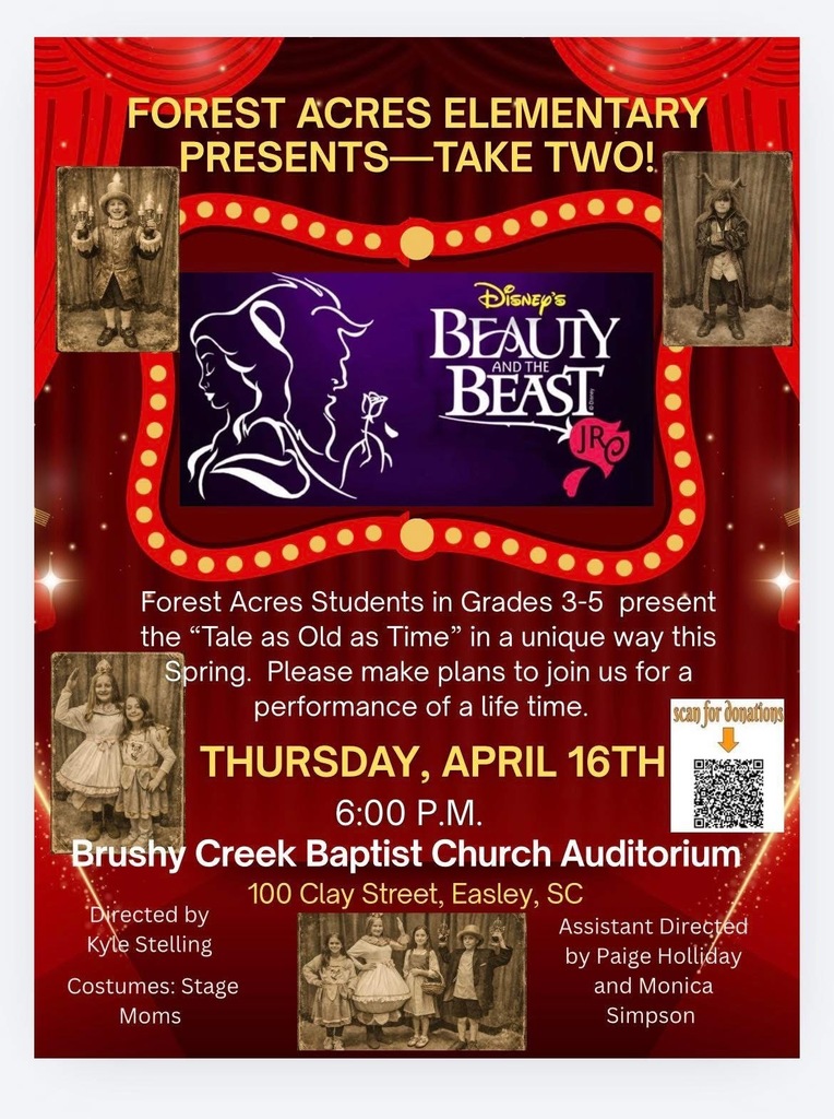 Poster for student play