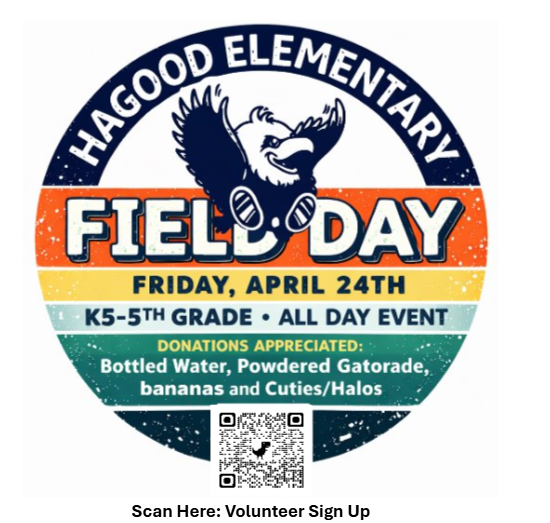 Field Day Reminder for April 24th