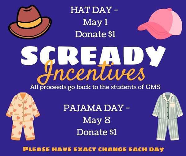 $1.00 to wear pajamas on May 8