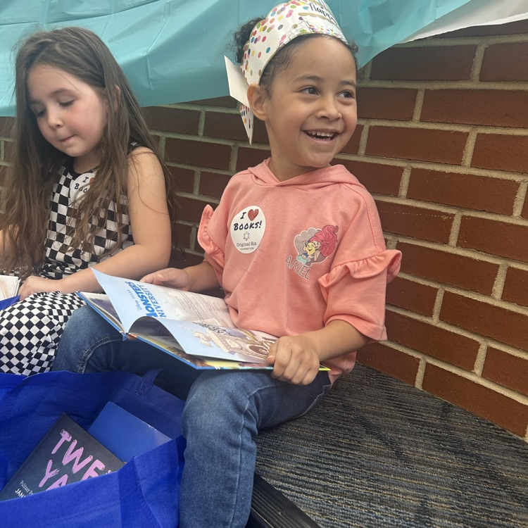 All smiles with our new books