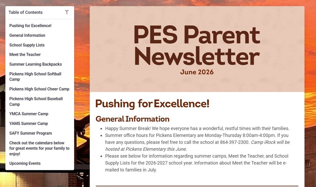 Newsletter Graphic