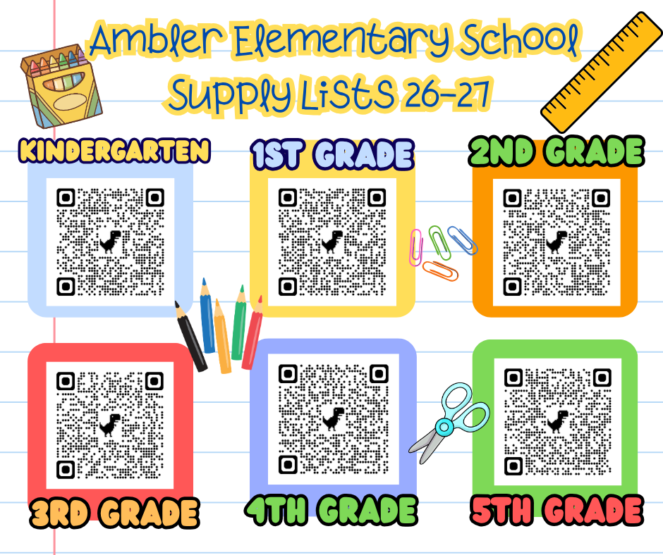 School Supply List