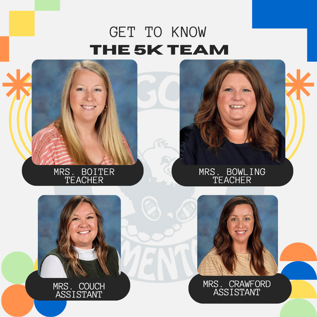 Photos of k5 teachers and assist.