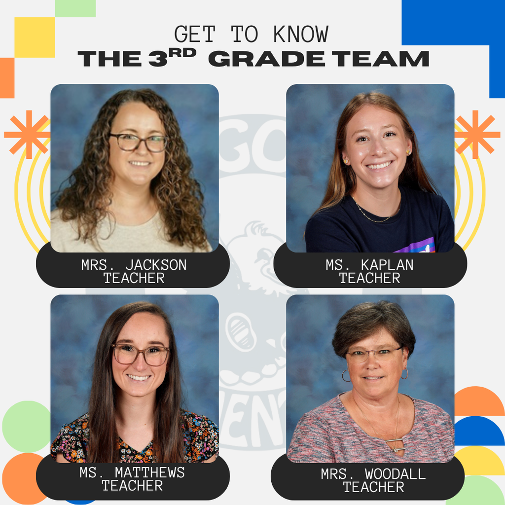 Photos of 3rd grade teachers 