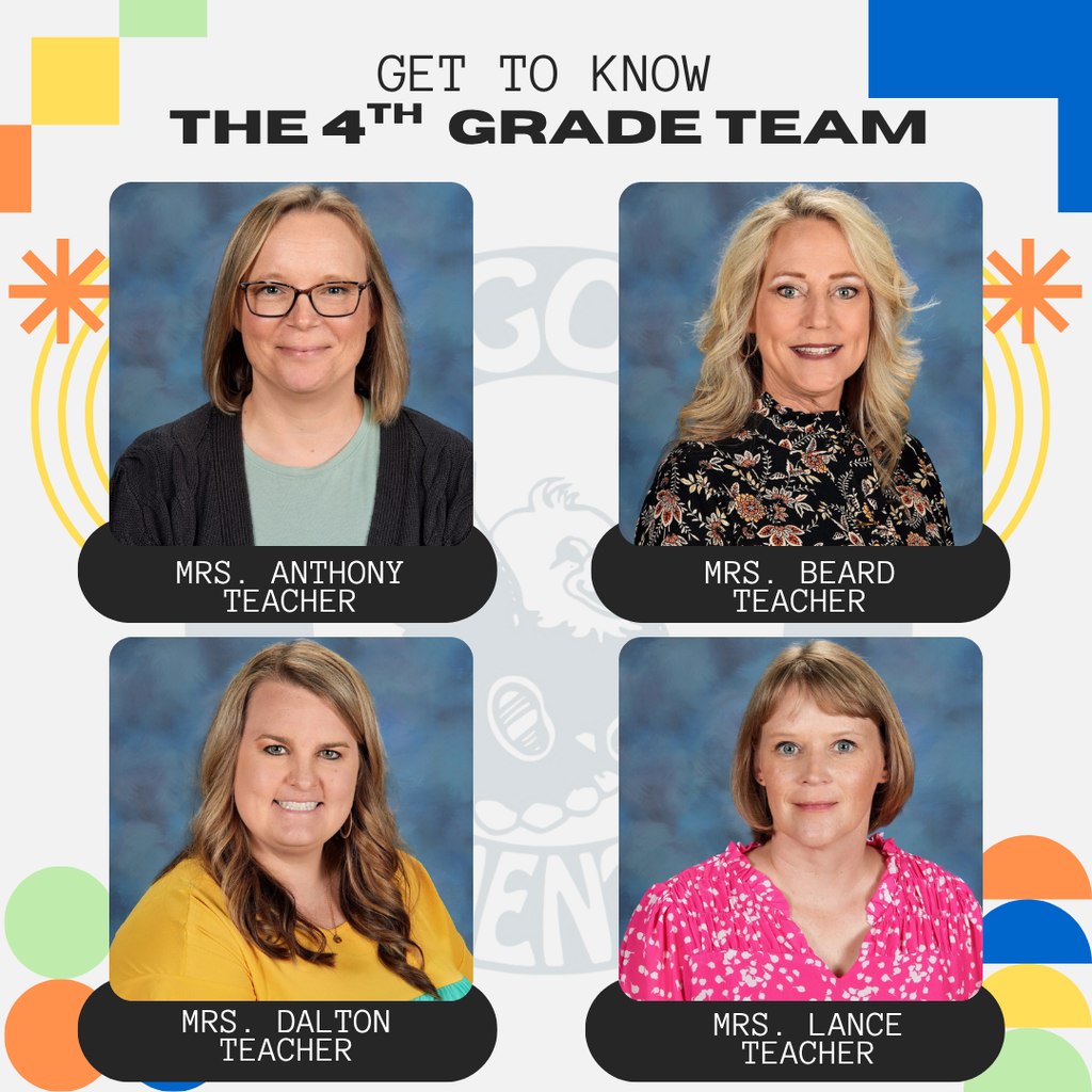Photos of 4th grade teachers 