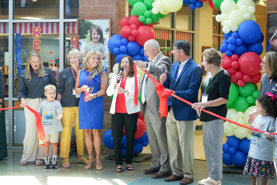Grand Opening of SDPC Academy for Early Learners: ribbon cutting ceremony