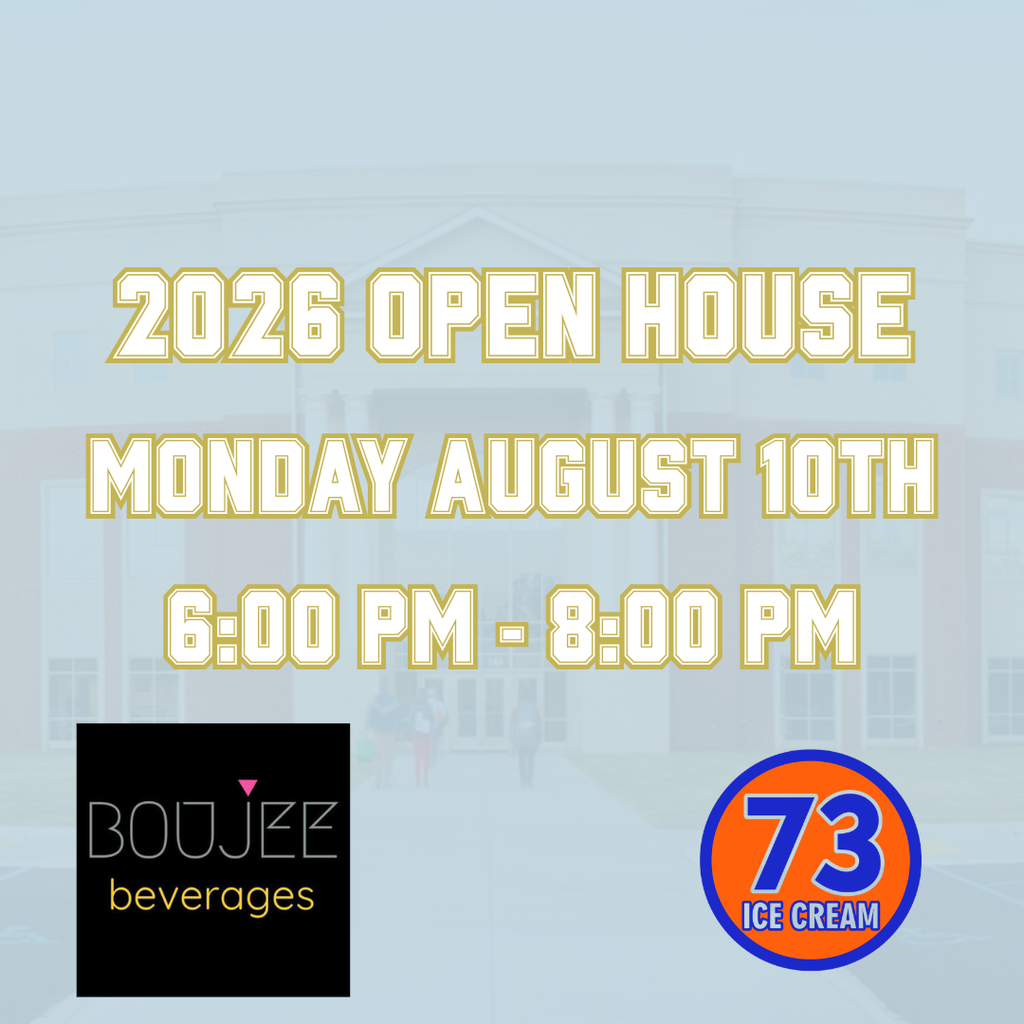 Open House is Monday August 10th at 6:00 PM