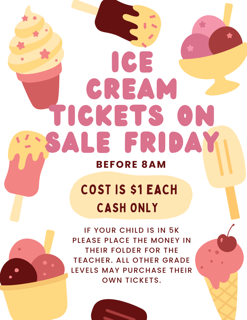 ice cream tickets on sale Friday for $1