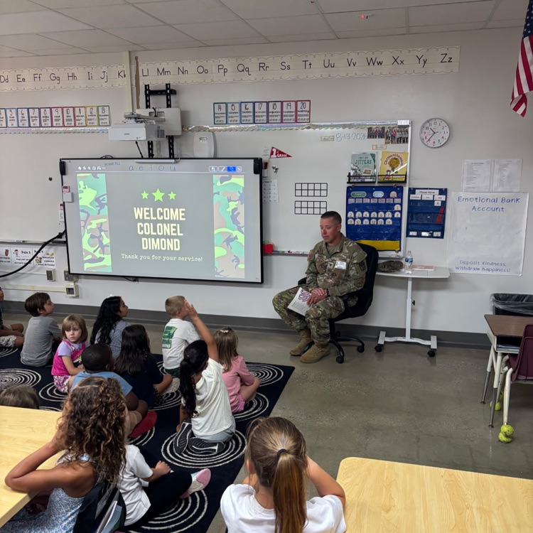 1st grade visit 