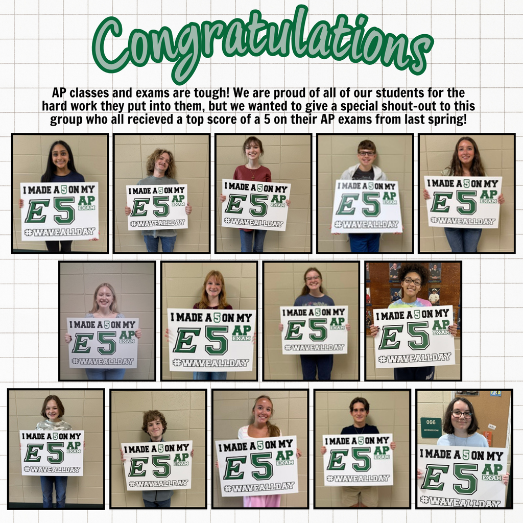 AP Exam students who received a 5