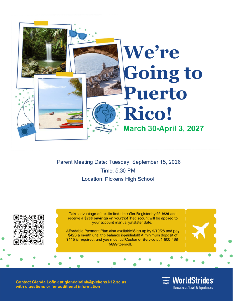 We're Going to Puerto Rico!