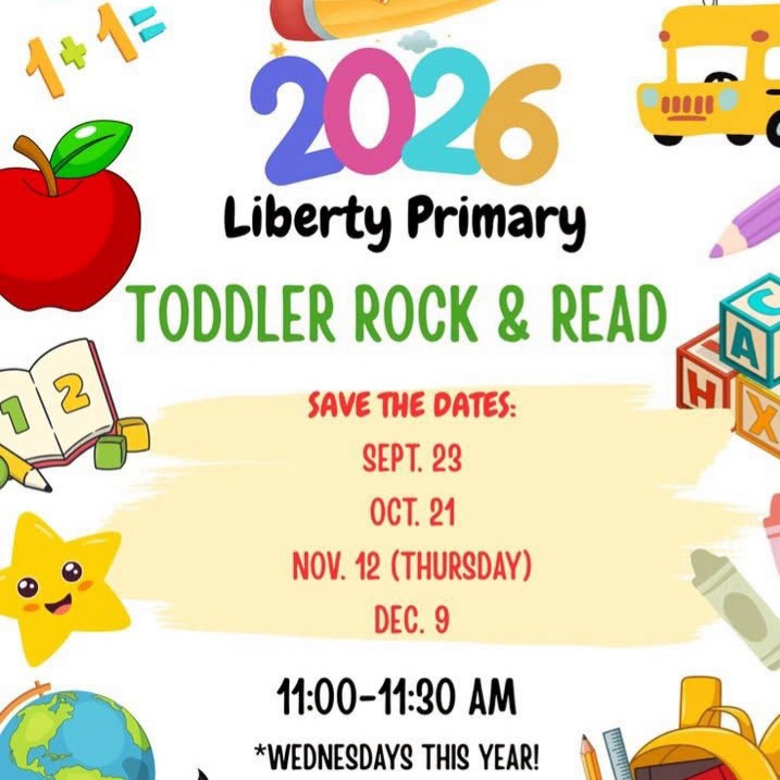 Toddler Rock N Read this Wednesday from 11:00-11:30AM at LPS