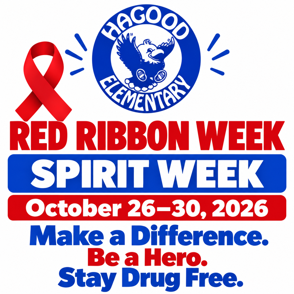 OCT. 26-30 Red Ribbon Week and Spirit Week announcement