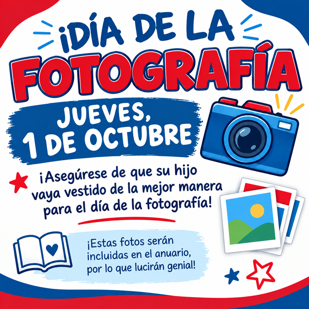 Don't forget that Fall Picture Day is this Thursday, October 1st. Please make sure your child is dressed for their picture when they arrive at school. Picture ordering will occur after pictures when we are given the individual child's QR code at legacystudios.com. 