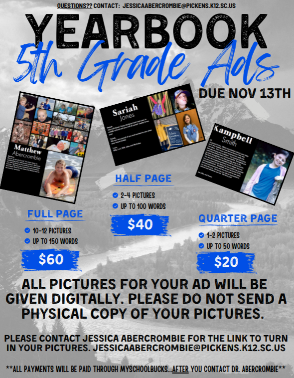 5th Grade Ads