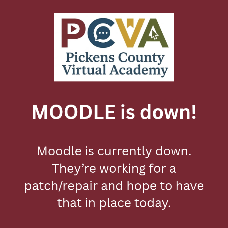 Moodle is down. Engineers are working to repair it.