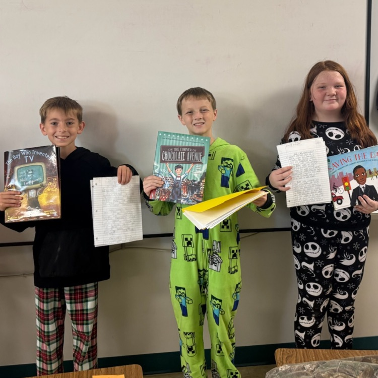 fifth grade students sharing about their inventor
