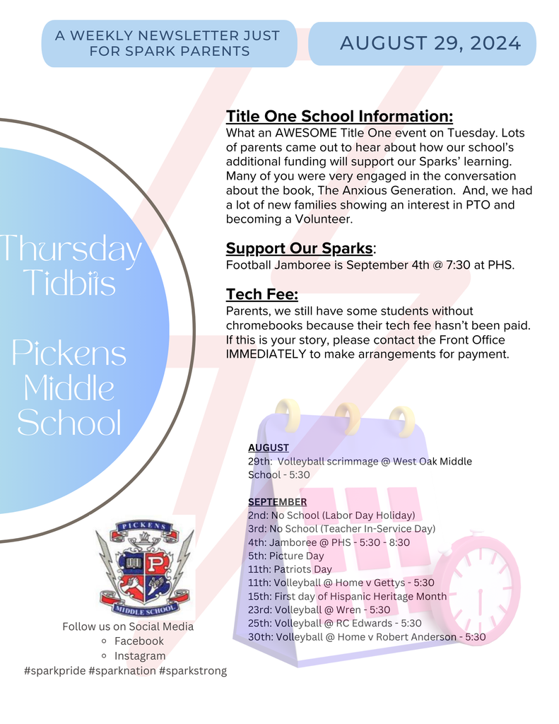 Thursday Tidbits