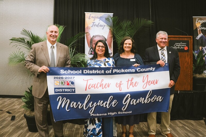 Gamboa recognized as district Teacher of the Year