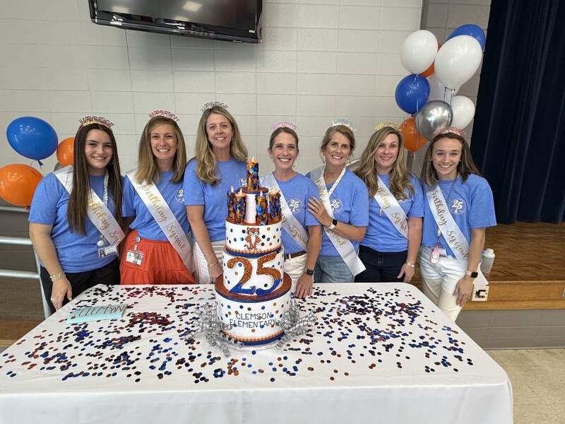 First Grade teachers at the 25th birthday celebration