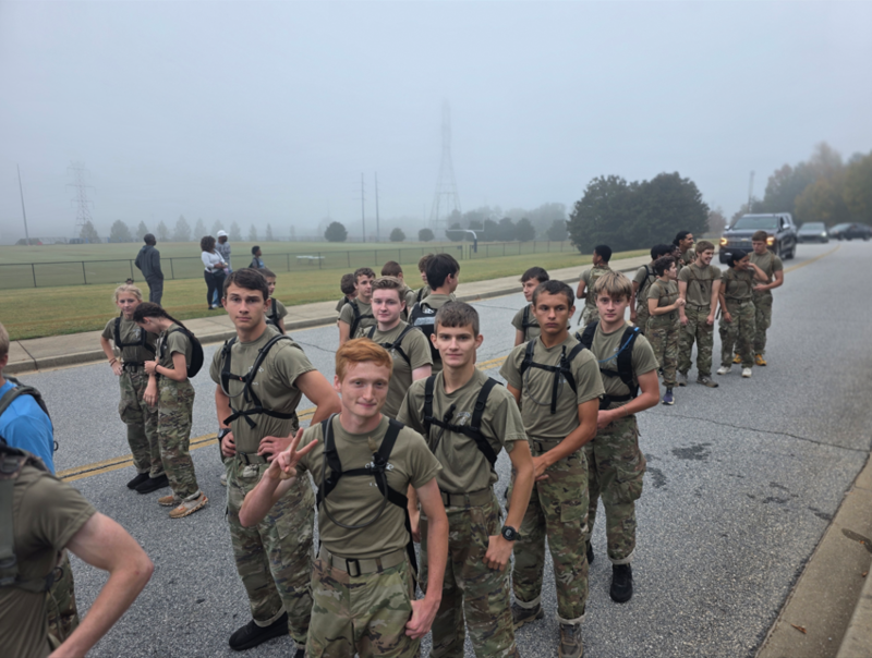 Male Team waits to compete