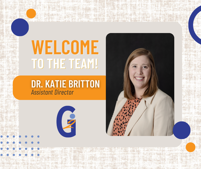 Dr. Katie Britton Welcome to G2i graphic