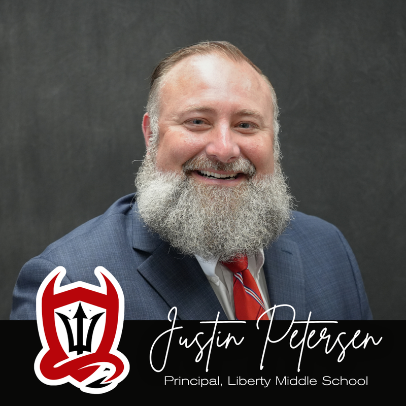 Justin Petersen Named Principal of Liberty Middle School - effective July 1,2026