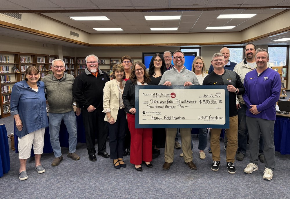 The SDSF accepted a generous donation from the NEBAT Foundation at the April 20th BOE meeting.