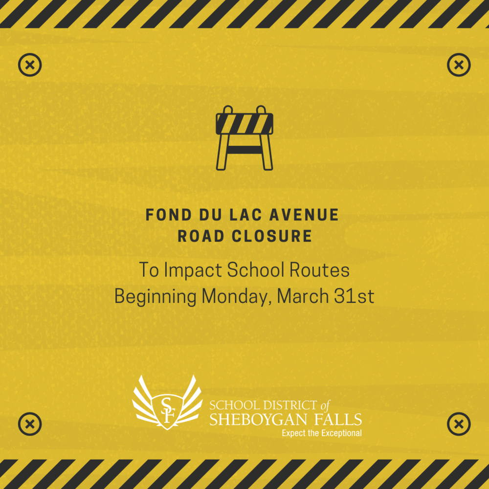 Fond du Lac Avenue Road Closure begins Monday, March 31st