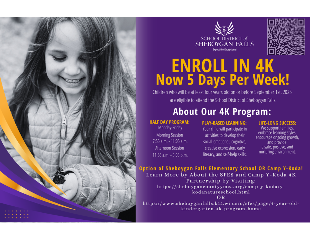 Enroll in 4k, now five days per week.