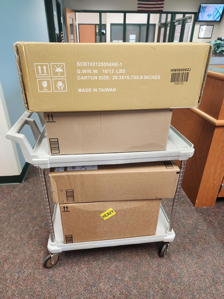 Look at what came!! All of the awesome classroom items for Mr.O' Brien's 4th grade classroom! What's inside?? Stay tuned!